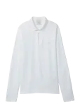 Calvin Klein - Ls Slim Supima Logo Patch Polo - Pikkade varrukatega - S