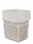 Mette Ditmer - Store-It Basket With Canvas Bag, Large - Pesukorvid - 32X 40X 50CM