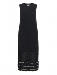 Vila - Vizinnia S/L Detail Long Knit Dress - Maksikleidid - XXL
