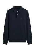 Tommy Hilfiger - Essential Terry Polo Snap Sweat - Pikkade varrukatega - M