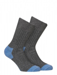 Alpacasocks&Co - Merino Cashmere Ribbed Crew 1-Pack - Tavalised sokid - 42-45