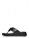 FitFlop - F-Mode Knot Soft-Leather Flatform Toe-Post Sandals - Platvormsandaalid - 42