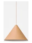 MOEBE - Ceramic Cone Pendant, Light Ochre - Rippvalgustid - 12.5X 19.5X 19.5CM
