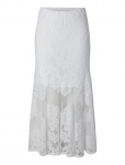 Pieces - Pcmaya Mw Lace Ankle Skirt Wvn D2D - Maksiseelikud - XS