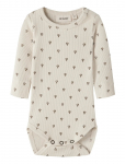 Lil'Atelier - Nbngago Kim Ls Slim Body Lil Noos - Pikkade varrukatega bodid - 92