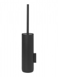 Blomus - Wall-Mounted Toilet Brush - 49 Cm, &Oslash; 8,5 Cm - Modo - Black - WC-harjad - L 8.9CM