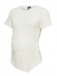 Vero Moda Maternity - Vmmalissia Ss Asymmetrical Top Jrs - L&uuml;hikeste varrukatega - L
