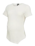 Vero Moda Maternity - Vmmalissia Ss Asymmetrical Top Jrs - L&uuml;hikeste varrukatega - L