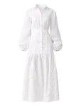 Ella&il - Penelope Embroidery Dress - Maksikleidid - XS
