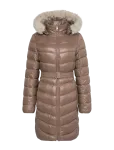 Calvin Klein - Shine Lw Belted Long Puffer With - Polsterdatud jakid - M