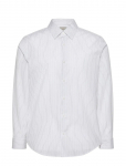 Calvin Klein - Ls Yd Strpe Supma Str Slm Shirt - Triibulised s&auml;rgid - XXL