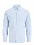 Jack & Jones - Jjejoe Structure Shirt L/S Noos - &Auml;ris&auml;rgid - S
