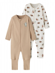 Name It - Nbnnightsuit 2P Zip Ff Sloth Noos - Pidžaama kombinesoonid - 92
