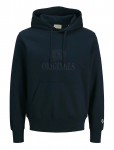 Jack & Jones - Jorfrederiksberg Monogram Sweat Hood Sn - Kapuutsiga pusad - S