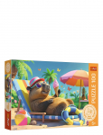 Trefl - Pappussel Trefl 100 Bitar Capybara Relaxed - Klassikalised m&otilde;istatused - ONE SIZE