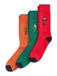 Polo Ralph Lauren - Polo Bear Crew 3-Sock Gift Set - Tavalised sokid - 43-46