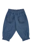 M&uuml;sli - Denim Frill Pocket Pants Baby - Vaba l&otilde;ikega teksad - 68