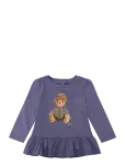 Ralph Lauren Baby - Polo Bear Cotton Jersey Long-Sleeve Tee - Pikkade varrukatega T-s&auml;rgid - 6 M
