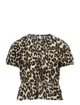Kids Only - Kogclara Life S/S Bow Shirt Wvn Noos - Pluusid ja tuunikad - 134