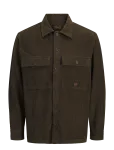 Jack & Jones - Jprbluoliver Corduroy L/S Overshirt - Velvets&auml;rgid - XL