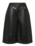 Topshop - Tssilje Coated Shorts - L&uuml;hikesed nahkp&uuml;ksid - 42