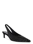 ROTATE - Slingback Rhinestone Velvet Pump - Kontsaga slingback-kingad - 36