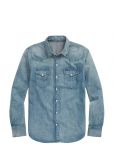 Polo Ralph Lauren - Slub Denim Western Shirt - Vabaaja - S