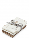 Cam Cam Copenhagen - Wash Cloth, 4 Pack - Gots - Rowan - Musliinlapid - 30X30CM
