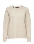 Selected - Slflulu Ls Knit O-Neck Noos - Džemprid - XXL
