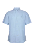 Morris - Douglas Linen Ss Shirt-Classic Fit - L&uuml;hikeste varrukatega - M