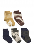 Minymo - Sock W. Pattern (5-Pack) - Sokid - 35\38