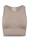 Aim&acute;n - Ribbed Seamless Crop Top - Varrukateta l&uuml;hikesed topid - S