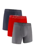 Under Armour - Ua Performance Tech - Solid 6" 3Pk - Bokserid - XXXL