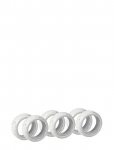 Broste Copenhagen - Nordic Sand Servietring - Salvr&auml;tikur&otilde;ngad ja -hoidjad - 4.5X1.5CM