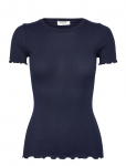 Rosemunde - Rwbernadine Organic  Ss O-Neck T-Shirt - L&uuml;hikeste varrukatega - XS