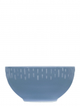 Aida - Confetti Blueberry Sk&aring;l M/Relief Porcel&aelig;n 14 Cm. - Hommikus&ouml;&ouml;gikausid - &Oslash; 14 CM x 15.3