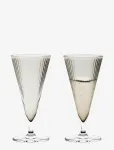 Rosendahl - Gc Nouveau Champagne Glass 20 Cl Smoke 2 Pcs. - &Scaron;ampanjaklaasid - 20 CL