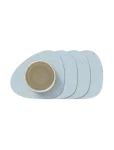 LIND DNA - 4-Set Glass Mat Curve Nupo - Joogialused - 11X13CM