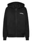 Adidas Sportswear - W Lin Ft Fz Hd - Spordi kapuutsiga pusad - S