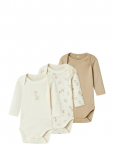 Name It - Nbnbody 3P Ls Jet Stream Giraffe Noos - Pikkade varrukatega - 50