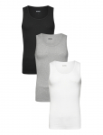 BOSS - Tanktop3P Ribclassic - Varrukateta - S