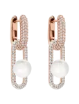 Marmara Sterling - Goldplated Pearl Earrings - Rippuvad k&otilde;rvar&otilde;ngad - ONE SIZE