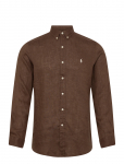 Polo Ralph Lauren - Slim Fit Linen Shirt - Linased s&auml;rgid - XS