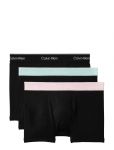 Calvin Klein - Relaxed Fit Trunk 3Pk - Bokserid - S