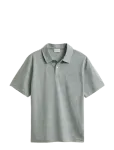 Gant - Linen Ss Polo - L&uuml;hikeste varrukatega - S