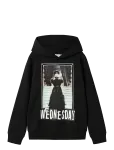 Name It - Nkfjida Wednesday Rlx Sw Wh Unb Noos Sky - Kapuutsiga pusad - 122-128