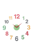 KARLSSON - Wall Clock Diy Chico Multi Colour - Kellad - &Oslash;:60CM