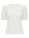 JDY - Jdycarla Cathinka S/S Top Jrs Noos - L&uuml;hikeste varrukatega - XS