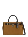 Tommy Hilfiger - American Icon Mini Tote Suede Le - Rihmaga kotid - ONE SIZE