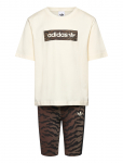 Adidas Originals - Cyc Tee Set Aop - Komplektid l&uuml;hikeste varrukatega T-s&auml;rgiga - 116